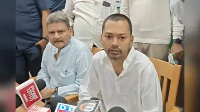 JDU ऑफिस पहुंचे निशांत कुमार, जमकर लगे जिंदाबाद के नारे, कार्यकर्ताओं संग की बैठक