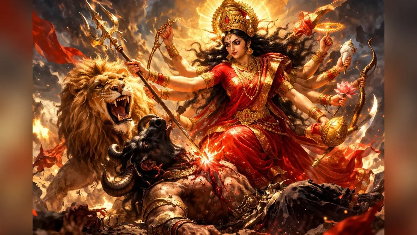 चैत्र नवरात्रि 2026 कथा: माता दुर्गा ने महिषासुर का कैसे किया संहार?