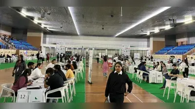DU: डीयू में हुआ जॉब मेले का आयोजन, हजारों छात्रों को मिली नौकरी
