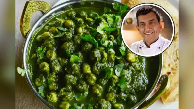 शेफ संजीव कपूर से जानें छोले बनाने का खास तरीका – पालक के साथ मिलेगा स्पेशल पंजाबी स्वाद