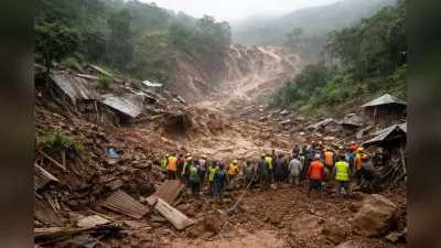 इथियोपिया लैंडस्लाइड: 50 लोगों की मौत, सैकड़ों लापता, कीचड़ में दबे मिले कई शव