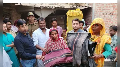 विभिन्न जगहों पर आग लगने से 10 घर जले