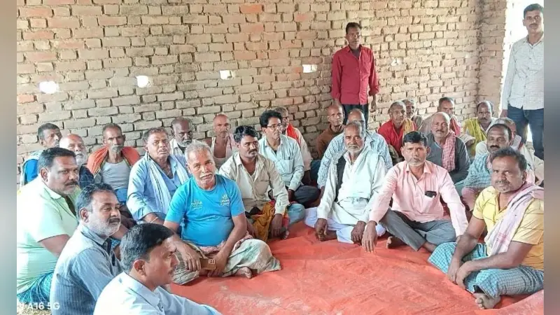 भूमि अधिग्रहण को लेकर किसान संघर्ष समिति का गठन