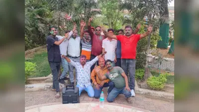 बस एजेंट संघ का होली मिलन समारोह