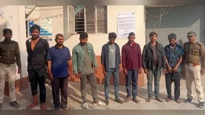 मरंगा पुलिस ने सात अभियुक्त को भेजा जेल