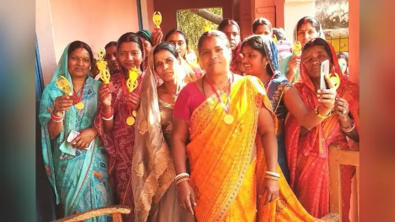 Bhagalpur news महिलाओं के खेल प्रतियोगिताओं में दिखा जोश