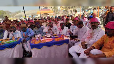 गांधी मैदान में रंग, संगीत और सौहार्द का संगम: होली मिलन समारोह में उमड़ा जनसैलाब
