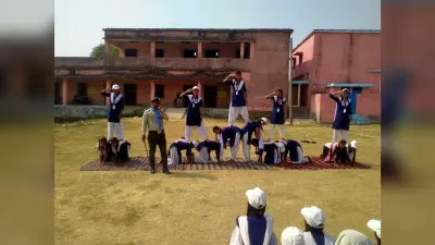 50 बालिकों को मिला स्काउट एंड गाइड का प्रशिक्षण