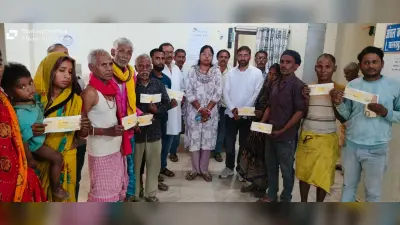 अग्नि पीड़ितों को सीओ ने तत्काल दी राहत