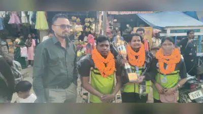 पारा वॉलीबॉल में खूंटी के खिलाड़ियों ने किया अच्छा प्रदर्शन