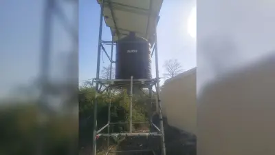 गुलजारबाग में फिर हो गयी सोलर जलमीनार के स्टार्टर की चोरी