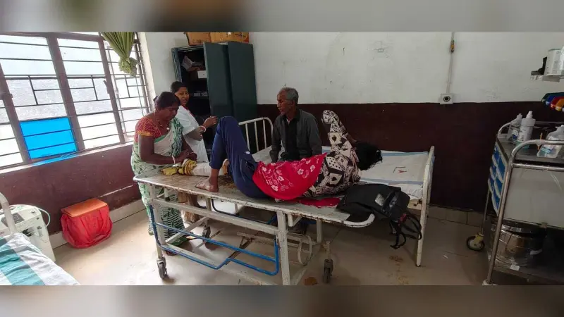 दो दिनों में सात सड़क दुर्घटनाएं, पांच घायल, रेफर