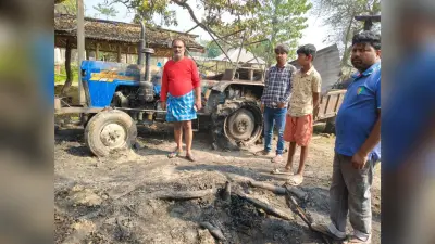लाही पंचायत में चार घर जले