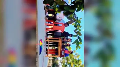 विद्यालय में किया गया होली मिलन समारोह का आयोजन