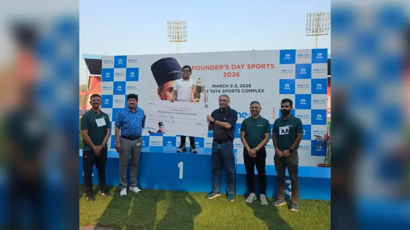 tata steel Founder’s day sports : अंकिता भकत व अधिराज मित्रा बने स्पोर्ट्स पर्सन ऑफ द ईयर