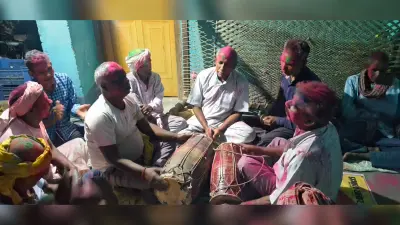 कड़ी सुरक्षा के बीच शांतिपूर्ण माहौल में होली संपन्न