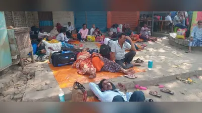 सीमा बंद रहने से जोगबनी बाजार रहा सुनसान