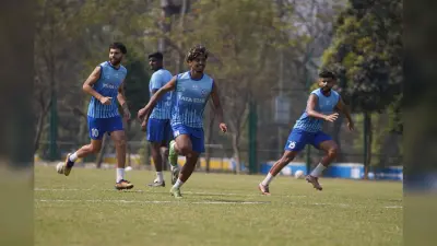 Jfc vs inter kashi isl match at jrd tata sports complex : जेएफसी व इंटर काशी की भिड़ंत आज जेआरडी में