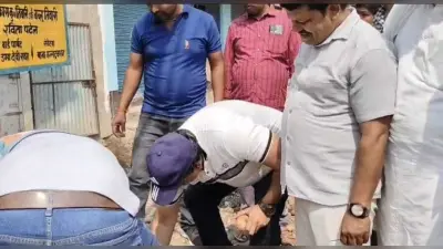 एकता चौक पर जलजमाव से राहत दिलाने के लिए होगा नाले का निर्माण, हुआ शिलान्यास
