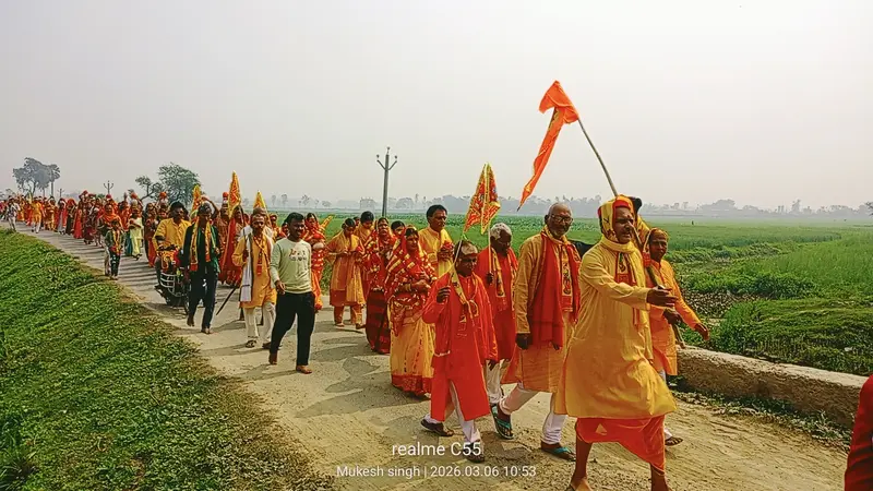 सात दिवसीय श्रीमद् भागवत कथा ज्ञान यज्ञ शुरू