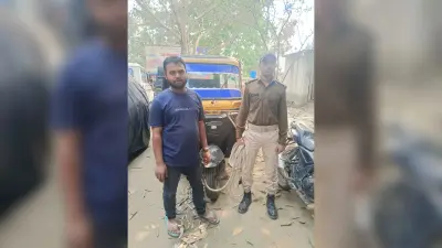 ऑटो से 17 लीटर शराब बरामद एक तस्कर गिरफ्तार