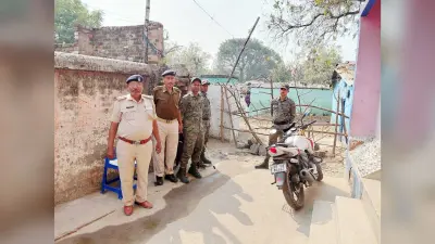 विवादित स्थल पर 48 घंटे से कैंप कर रही पुलिस