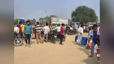 ईरान-इजरायल युद्ध का असर, पेट्रोल पंपों पर लगी लंबी कतारें