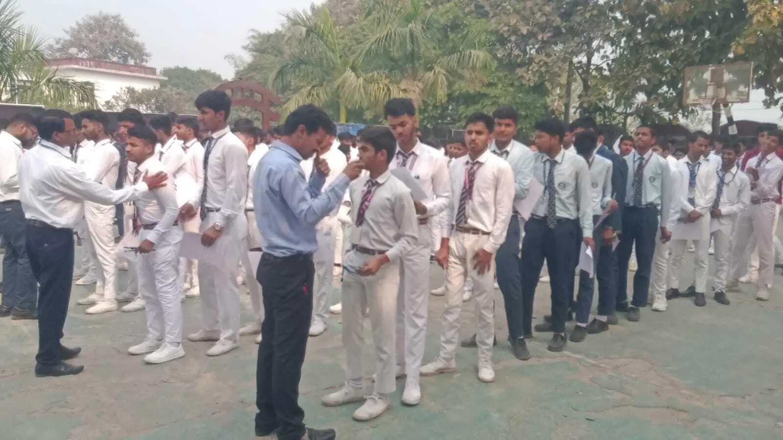 सामाजिक विज्ञान की परीक्षा में सात परीक्षार्थी रहे अनुपस्थित