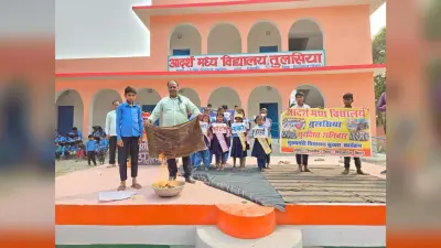 बच्चों को सिखाए गए आपदा प्रबंधन के गुर