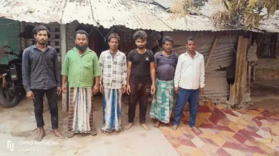 तीन पिकअप वैन से 46 गाय बरामद, छह तस्कर गिरफ्तार