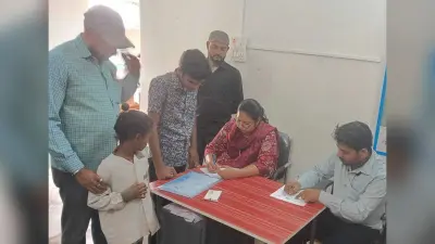 बीआरसी में 134 छात्र-छात्राओं की हुई नेत्र जांच