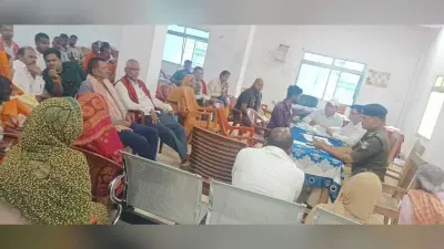 जनता दरबार में तीन मामले का हुआ निबटारा