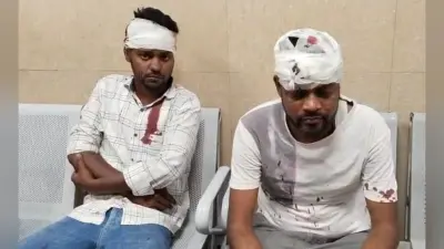 मिट्टी भरने के विवाद में पिता-पुत्र समेत तीन को पीटा
