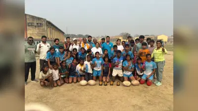 प्रतियोगिता में उत्कृष्ट प्रदर्शन करने वाले महिला खिलाड़ियों को किया गया सम्मानित