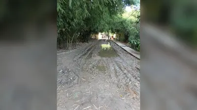 मधाइपुर में कच्ची सड़क से परेशानी बढ़ी