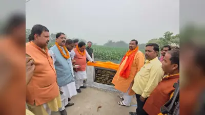 नौ पुलों का सांसद ने किया शिलान्यास