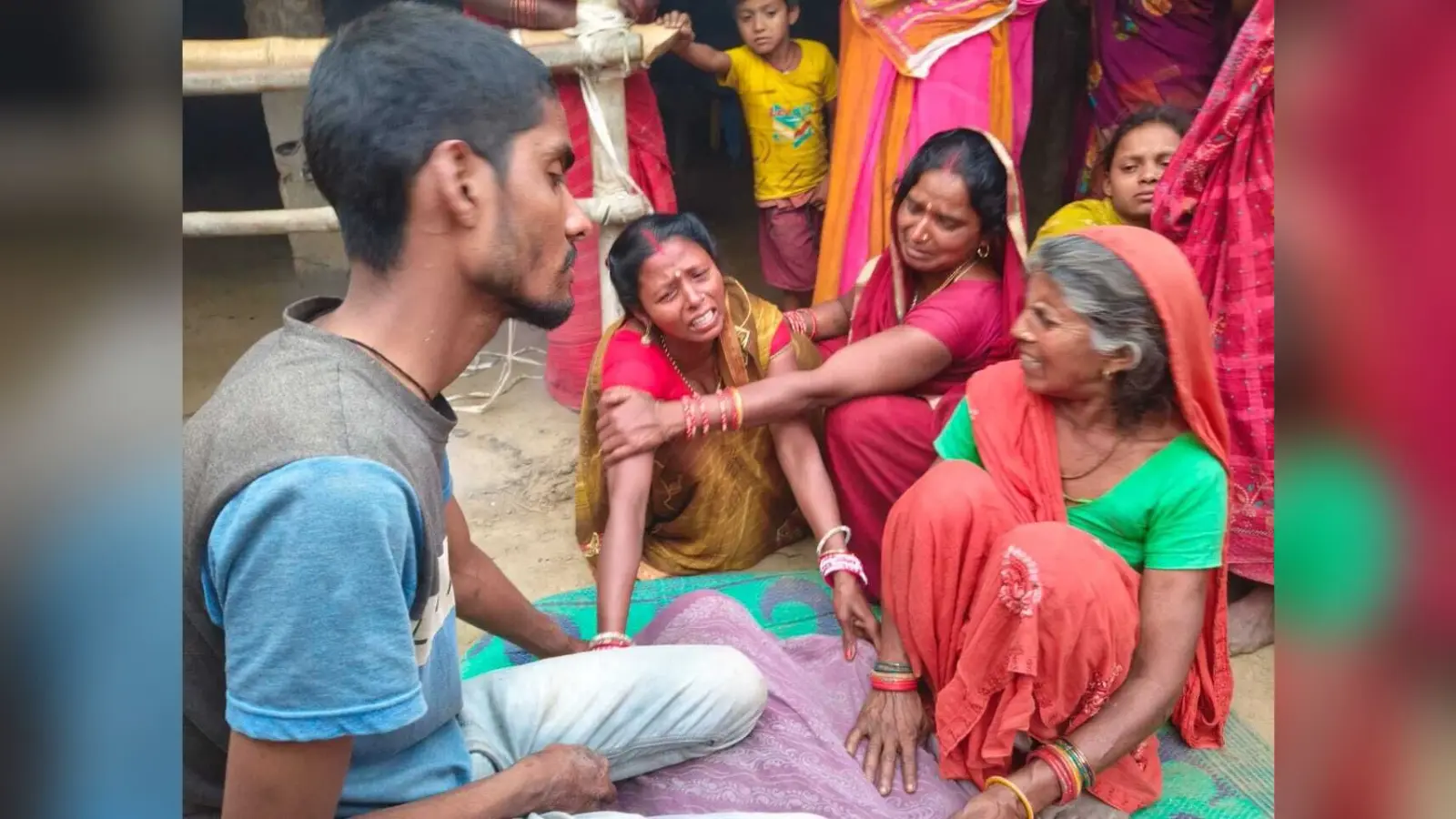 ट्रैक्टर से हुई टक्कर में बाइक चालक की मौत, सवार गंभीर