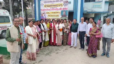 रेडक्रॉस ने समाज की अग्रणी महिलाओं को किया सम्मानित