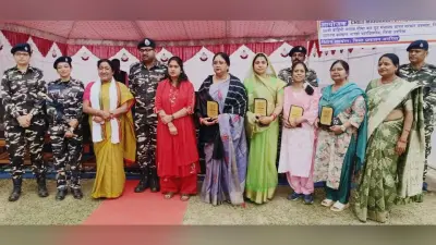 एसएसबी ने महिलाओं को किया सम्मानित