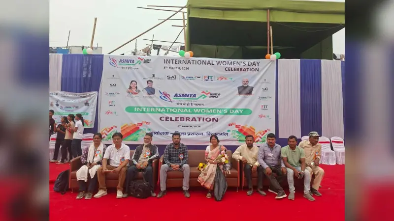 खगड़ा स्टेडियम में दौड़ीं बेटियां, खेल के मैदान पर दिखा नारी शक्ति का दम