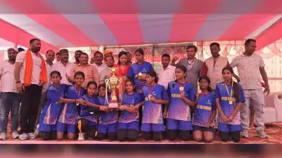 नेटबॉल चैंपियनशिप के फाइनल में बालिका वर्ग कटिहार विजयी