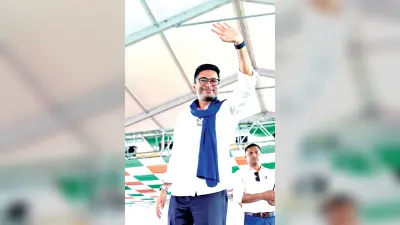 पाथरप्रतिमा से अभिषेक ने बनर्जी फूंका चुनावी बिगुल