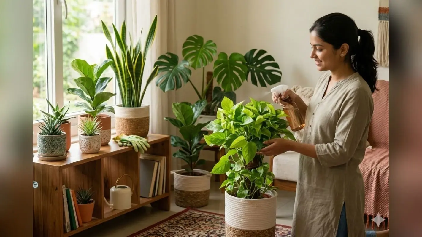 घर के अंदर पौधे सूख जाते हैं? अपनाएं ये सीक्रेट तरीका, सालों-साल रहेंगे हरे-भरे