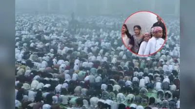 Video : ईद की नमाज के लिए जामा मस्जिद में भारी भीड़, दिल्ली में दिखा उत्साह