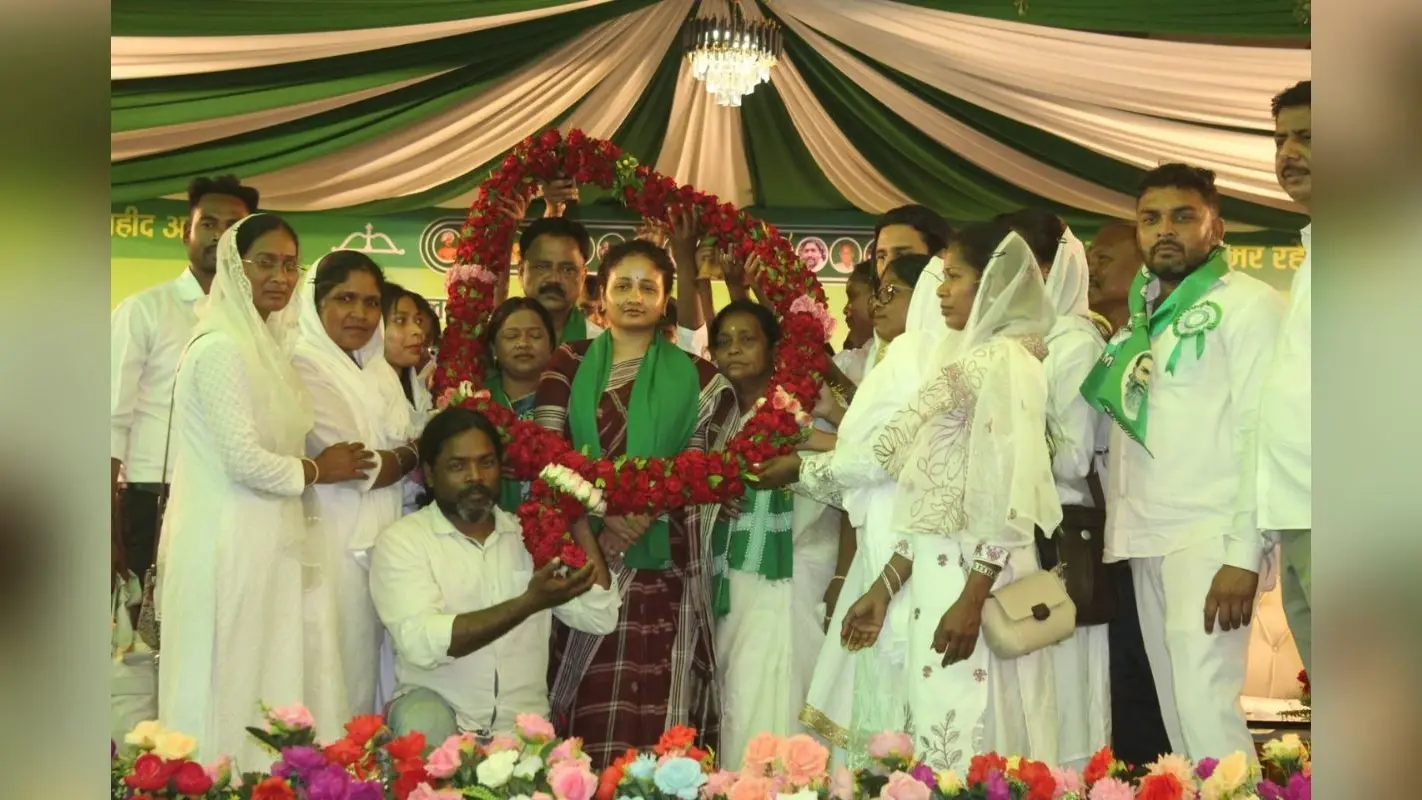 JMM स्थापना दिवस पर कल्पना सोरेन की हुंकार, तीन पीढ़ियों के संघर्ष को किया याद, ‘विजन 2050’ का रखा खाका