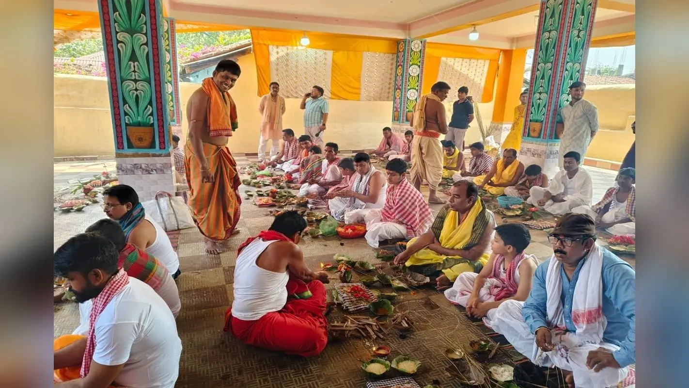खरसावां में ब्रह्मकुमारों का सामूहिक उपनयन संस्कार, बासंती मंदिर में समारोह