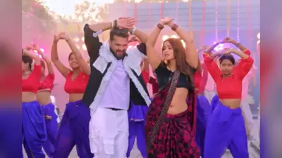 खेसारी लाल- नीलम गिरी का ‘कमर डैमेज’ ने मचाया धमाल, एक्ट्रेस की अदाओं ने लगाया आग