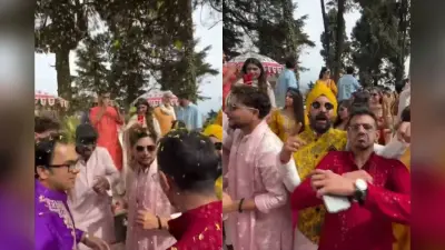 कुलदीप यादव की हल्दी में जमकर नाचे युजवेंद्र चहल, देखें वीडियो