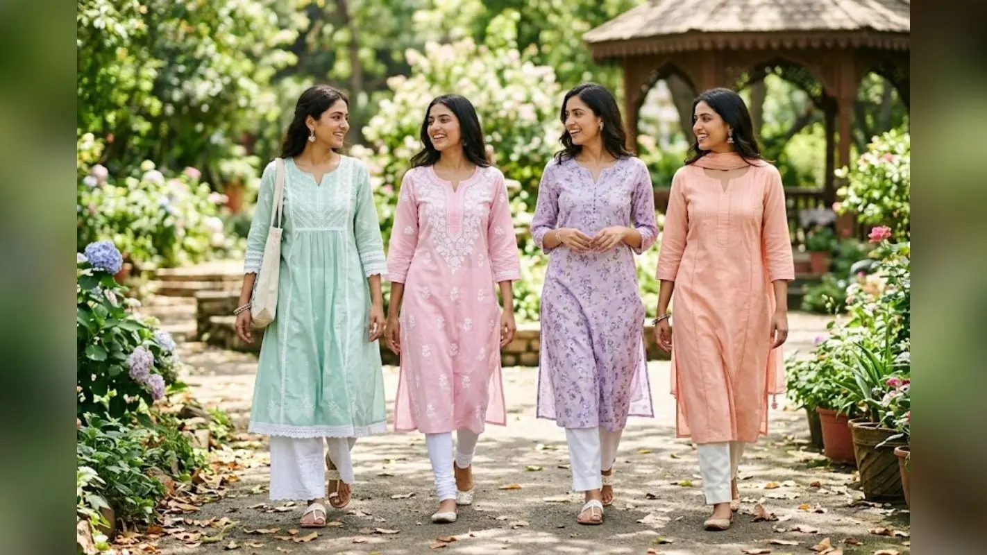 समर सीजन में ऑफिस लुक को बनाना है कूल, यहां देखें परफेक्ट कुर्ती डिजाइन