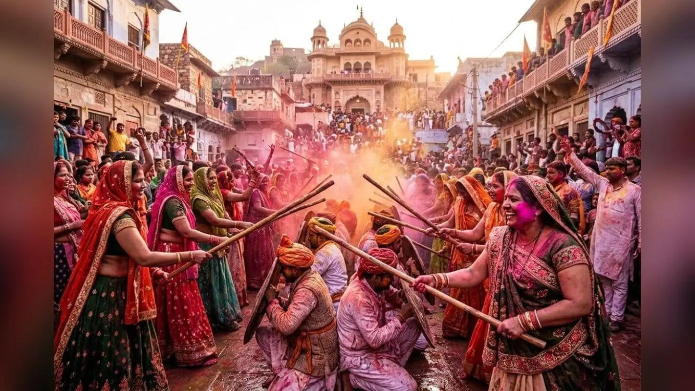 क्या आपने देखी है लठमार होली? जानें क्यों दुनिया भर से लोग यहां आते हैं